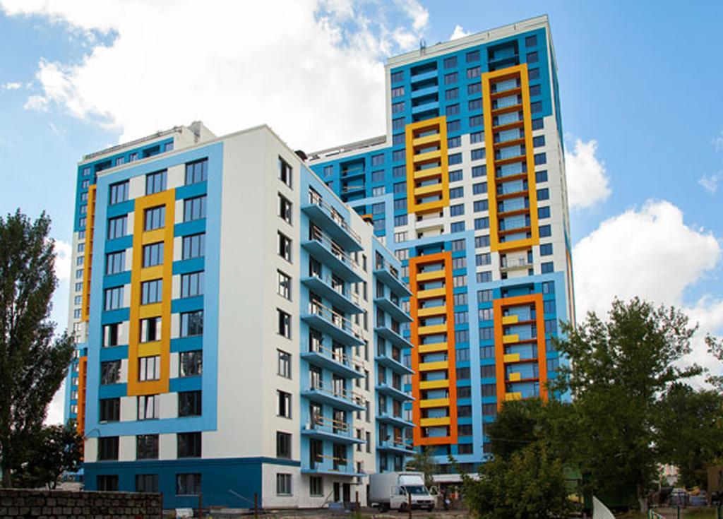 Apartment On Bogatyrskaya 6A Kiev Exterior foto